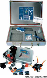 Рисунок 1. Edutainment и Communitainment позволяют поставщикам услуг по повышению квалификации в сфере безопасности не прибегать к методу «указующего перста». На рисунке изображен чемоданчик Security Awareness, предлагаемый компанией Known Sense. 