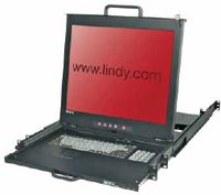 Рисунок 3. Lindy предлагает 15-дюймовый терминал KVM с ЖК-дисплеем — компактное устройство «все в одном».