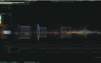 Графическое отображение процесса вычисления в проекте Muon1 DPAD