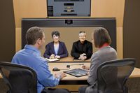 Комнаты HP Halo приспособлены к проведению видеоконференций высокой четкости