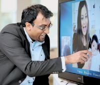 Владельцы новых телевизоров Samsung получат возможность совершать как обычные Skype-звонки, так и видеовызовы «с большого экрана»