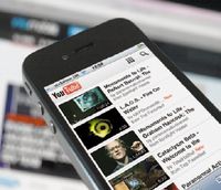 Крупные значки интерфейса YouTube Mobile должны прийтись по вкусу пользователям устройств с сенсорным экраном