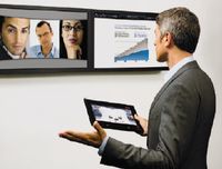 Avaya Flare — планшетный компьютер с экраном диагональю 11,6 дюйма, оснащен программным обеспечением унифицированных коммуникаций Avaya