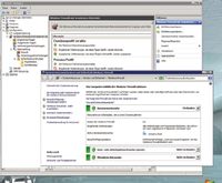 Рисунок 1. Много нового: в Windows Server 2008 R2 брандмауэр Windows с расширенной безопасностью интегрируется с помощью модуля MMC Snap-in напрямую в менеджер сервера.