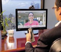 Рисунок 5. Персональный ВКС-терминал LifeSize LG Executive.