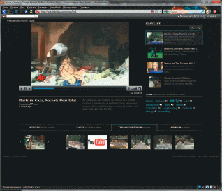 Видеопоисковик Blinx отличается использованием технологий контентной индексации видеофайлов