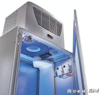 Рисунок 7. Автономный фреоновый кондиционер, установленный на крыше шкафа.