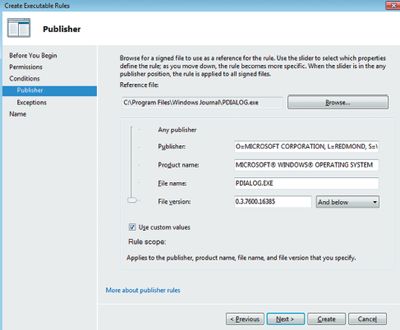 Правила AppLocker стали более гибкими