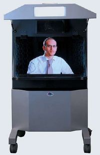 Система 3D-телеприсутствия TPT1500 Cart компании TelePresence Tech (Фото: TelePresence Tech)