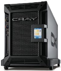Одной из основных аппаратных платформ для Windows HPC Server 2008 R2 служит мини-суперкомпьютер Cray CX1 (Иллюстрация: Cray)