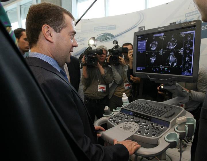 Дмитрий Медведев в Сколково