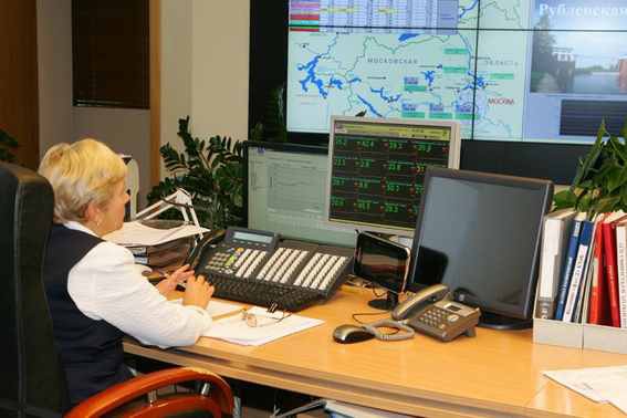 Мультимедиа для управления водным хозяйством Москвы