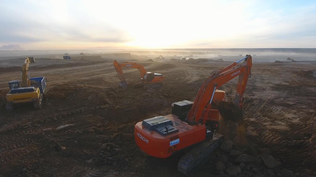 Площадку Амурского ГПЗ сканирует уникальный беспилотник