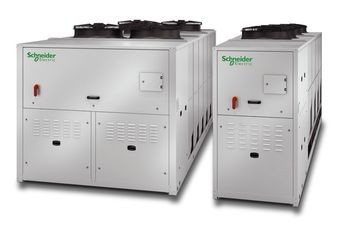 Schneider Electric обновила линейку чиллеров для ЦОД 
