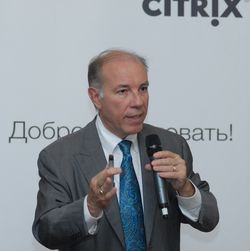 Основная цель турне Марка Темплтона состоит в пропаганде облачной стратегии Citrix