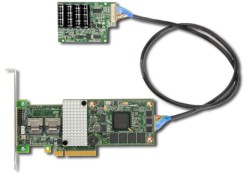 Технология CacheVault предусматривает использование дополнительной платы с конденсаторами и флэш-памятью для хранения кэша