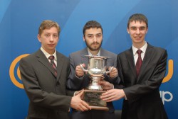 Евгений Капун, Михаил Кевер и Нияз Нигматуллин принесли своему институту четвертую победу за десять лет