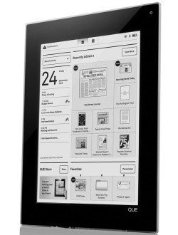 Попытка Plastic Logic продавать собственный ридер электронных книг Que оказалась неудачной. Источник: Plastic Logic