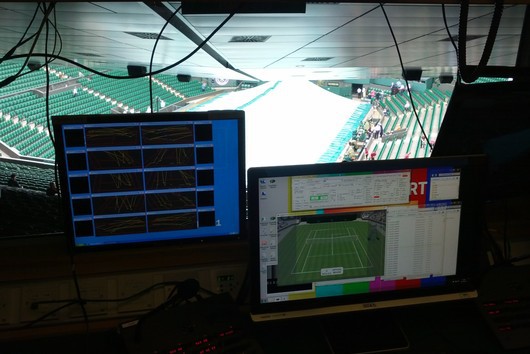 Система Hawk-Eye предназначена для анализа спорных ситуаций и контроля за положением мяча при принятии судейских решений