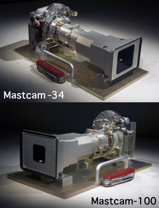 Первые цветные фотографии с Марса