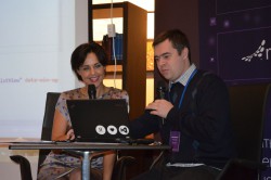 Ольга Шелест и Константин Кичинский провели мастер-класс по разработке приложений для Windows 8