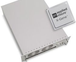 Прототипы серверов будут оснащаться чипом AppliedMicro X-Gene, основанным на 64-разрядной архитектуре ARM. Источник: AppliedMicro  