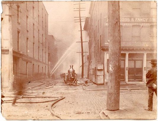 Балтимор в огне, 14 октября 1904 года