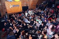 Участники движения Science Slam