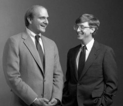 Стив Балмер Билл Гейтс Microsoft