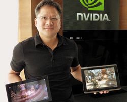 Сотрудники nVidia продемонстрировали планшетный компьютер на основе подготавливаемой компанией к выпуску четырехъядерной модели Tegra 