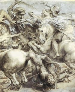 Битва при Ангиари, копия работы Рубенса. Источник: welcometuscany.it