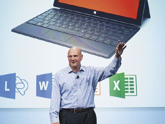 СТИВ БАЛМЕР подчеркнул, что будущее офисного пакета Microsoft — в облаках Источник: Microsoft 