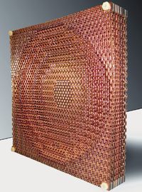 Линза, фокусирующую электромагнитные волны в определенной точке