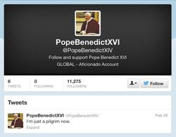 Бенедикт XVI Twitter
