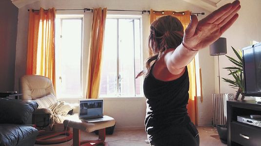 фитнес на дому с помощью iPad