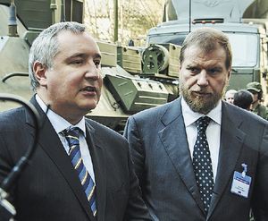 Дмитрий Рогозин и Алексей Ананьев
