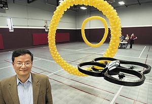 квадрокоптер, управляемый мыслью