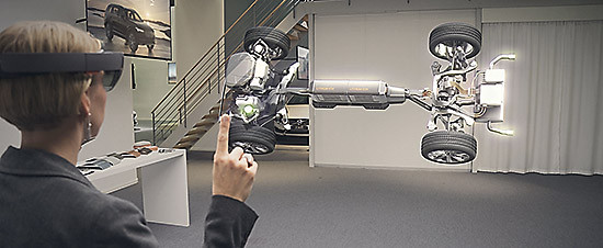Volvo создаст виртуальный выставочный зал на базе Microsoft HoloLens