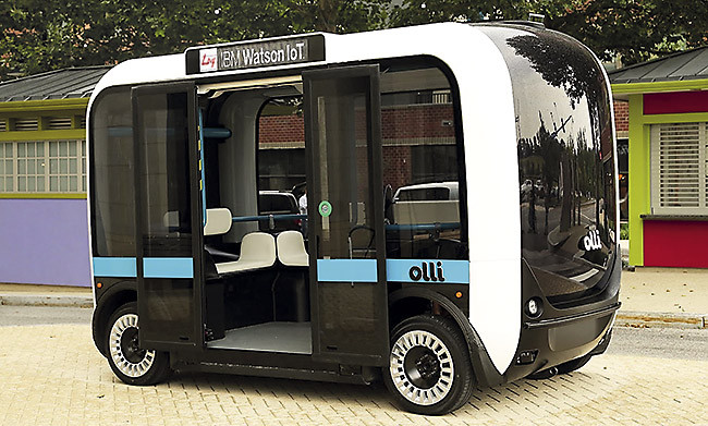 В пригороде Вашингтона появилась маршрутка с сервисом IBM Watson вместо водителя