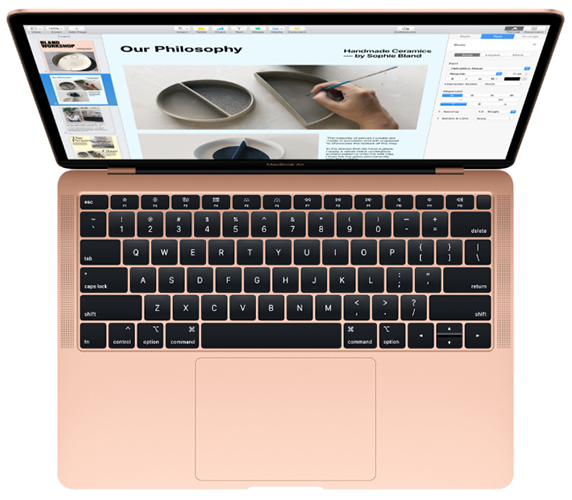 Apple обновила ноутбуки MacBook Air и Pro