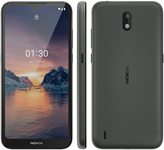 Премьера: Представлен ультрабюджетный смартфон Nokia 1.3 с Android 10