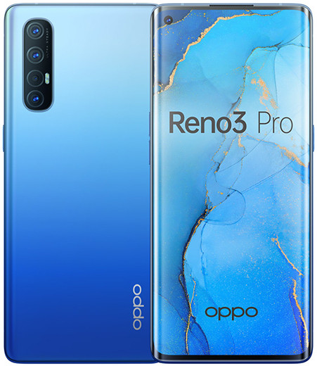 В России начались продажи смартфона Oppo Reno3 Pro с кучей памяти и изогнутым экраном 