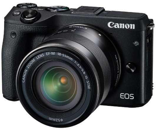 Беззеркальная фотокамера Canon EOS M3: Вторая по счету