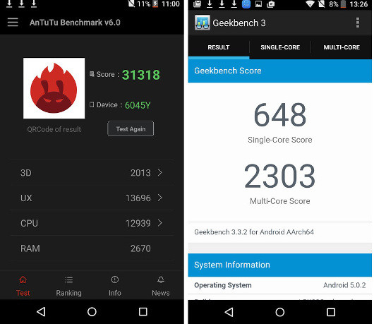 Фаблет Alcatel One Touch Idol 3 5.5: Симметричный по вертикали