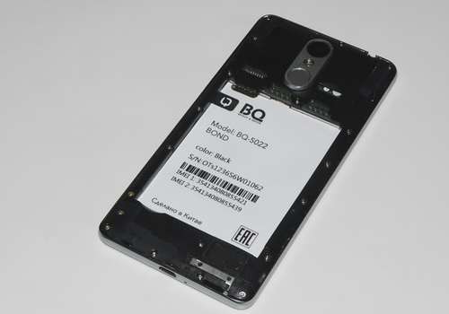 Обзор смартфона Bond BQ-5022