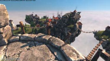 Кадр из программы Unigine Heaven Benchmark с применением тесселяции (справа) и без. Как видите, будучи использованной уместно, тесселяция позволяет весьма значительно повысить субъективную детализацию сцены