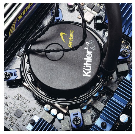 Устанавливаем герметичную систему жидкостного охлаждения