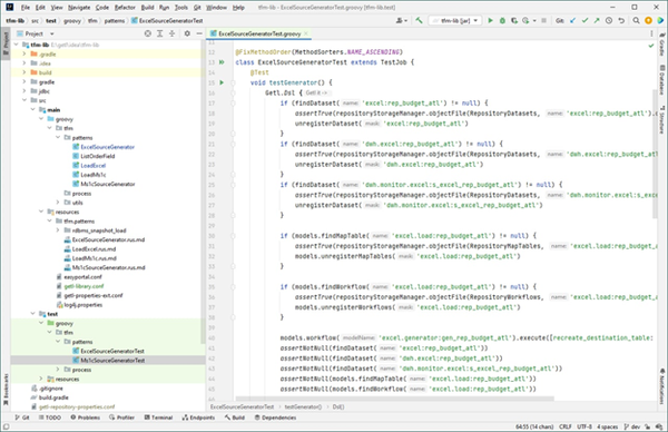 полноценный режим юнит тестирования junit