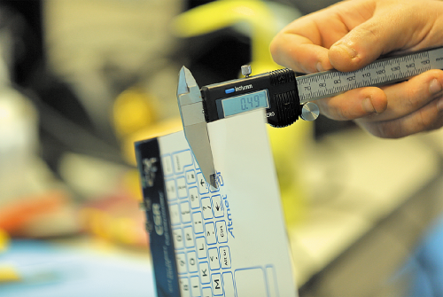 Британские исследователи распечатали на принтере рекордно тонкую клавиатуруФ