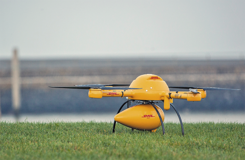 DHL доставит посылки беспилотниками